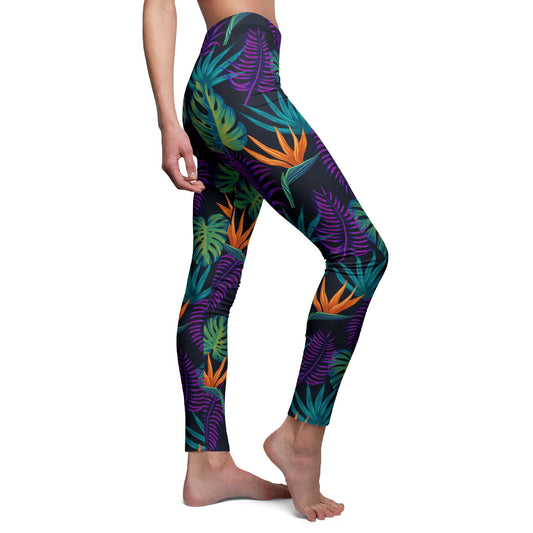 Jolyland - Women's Tropical Activewear Leggings