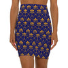 Women's Mid-Waist Pencil Skirt