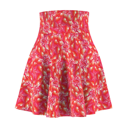 Vibrant Floral Women's Skater Skirt