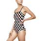 Chic Heart Women's One-Piece Swimsuit – Chic Heart Collection - Perfect for Beach Days and Pool Parties