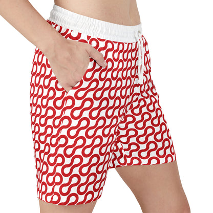Stylish Red Swim Short