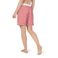 Stylish Red Swim Short